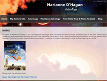 Tablet Screenshot of marianneohagan.com